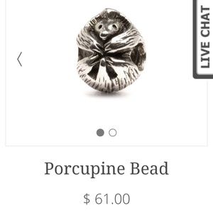 Trollbeads Porcupine Charm